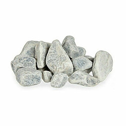 Ibergarden Pierres Décoratives 2 Kg Gris clair (6 Unités)