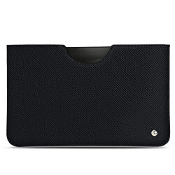 Pochette cuir Samsung Galaxy Tab S7+ - Pochette - Noir élégant ( Noir / Black ) - NOREVE