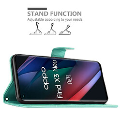 Avis Cadorabo Coque Oppo FIND X3 NEO Etui en Turquoise