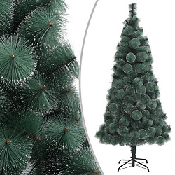 vidaXL Arbre de Noël artificiel avec LED et boules Vert 150 cm PVC PE