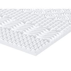 Acheter Vente-Unique Surmatelas 140 x 190 cm mémoire de forme 7 zones ép.5cm - ARTISSA de YSMÉE