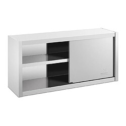 Helloshop26 Armoire murale en inox haute de cuisine placard rangement professionnelle - 120 x 45 cm 14_0000465