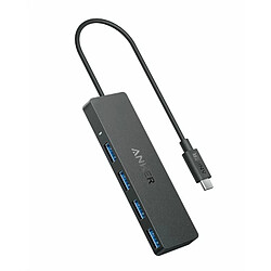 Anker - Station d'accueil (A8309G11) - Type-C vers 4x USB, 5 Gbit/s,