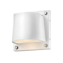 Elstead Lighting Applique murale extérieur Scout Composite résistant aux intempéries Blanc satiné