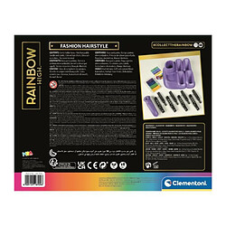 Clementoni - Hair chalks Rainbow High - 18709 pas cher