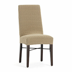 Housse de Chaise Eysa JAZ Beige 50 x 60 x 50 cm 2 Unités