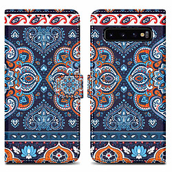 Cadorabo Etui Samsung Galaxy S10 4G Coque en Bleu