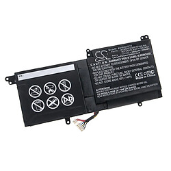 vhbw Batterie compatible avec Clevo N130BU, N130WU, N131BU, N131WU, NP3130 laptop (5200mAh, 10,8V, Li-Ion)