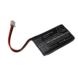 Batterie Li-Ion vhbw 450mAh (3.7V) pour collier pour chien Dogtra Transmitter iQ comme BP37T.