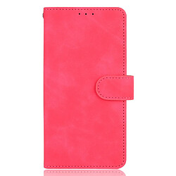 Etui en PU Toucher la peau avec support rose pour votre Motorola Moto G60/Moto G40 Fusion