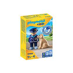 Playmobil® 1 2 3 Policier avec chien