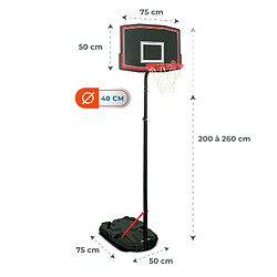 Avis Panier de Basket sur Pied Mobile Phoenix - Bumber - Hauteur réglable de 2m à 2m60