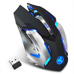 Universal Souris gaming USB sans fil 2,4 GHz Récepteur rechargeable HXSJ M10 Ordinateur rétroéclairé