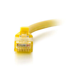 Acheter Cables To Go C2G Câble de raccordement réseau Cat6 avec gaine non blindé (UTP) de 2 M - Jaune