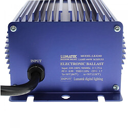 Ballast électronique 400W LUMATEK + mode Super Lumens