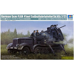 Trumpeter Maquette Véhicule German 5cm Flak 41 Auf Selbstfahrlafette (sd.kfz.7/2)