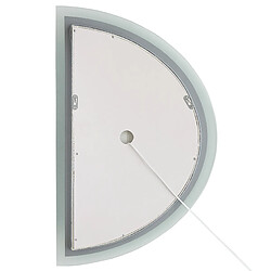 Beliani Miroir LED BEZONS 49 cm Argenté pas cher