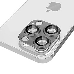 Avizar Film Caméra iPhone 14 Pro et 14 Pro Max Verre Trempé Alliage d'Aluminium Argent pas cher