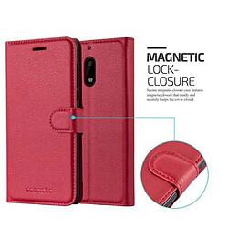 Avis Cadorabo Coque Nokia 6 2017 Etui en Rouge