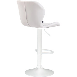 Acheter Non Tabouret de bar liège simili cuir blanc