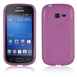 Cadorabo Coque Samsung Galaxy TREND LITE Etui en Mauve