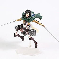 Universal 15 cm Anime Attaque Titan 213 Levi Action Figure 203 Eren 207 Statuette assemblée amovible Modèle Jouet DIY Cadeau | Action People(Coloré)