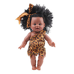 30cm Real Life Baby Boy Doll Vinyl African Infant Dolls Toy Girl 2