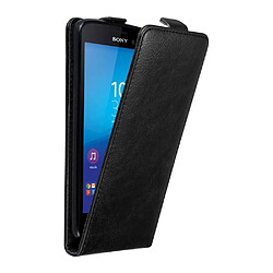 Cadorabo Coque Sony Xperia M4 AQUA Etui en Noir