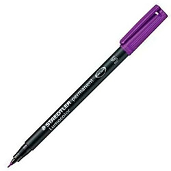 Marqueur permanent Staedtler Lumocolor 313-6 S Violet (10 Unités)