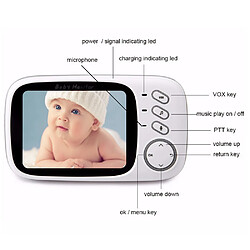 Universal Moniteur de bébé sans fil haute définition vision nocturne bidirectionnelle audio caméra de nounou température de sommeil du bébé moniteur vidéo caméra de sécurité pas cher