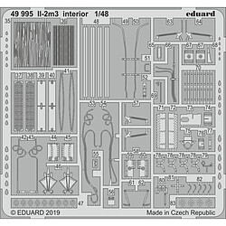 II-2m3 interior for Tamiya - 1:48e - Eduard Accessories