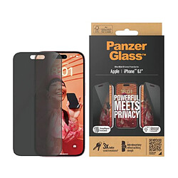 Avis PanzerGlass Panzer Glass Protection d'écran pour Apple iPhone 15 UWF avec Filtre de Confidentialité Transparent