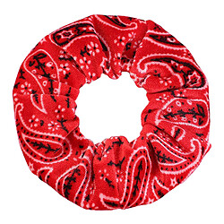 5 Pcs VELOURS CHEVEUX SCRUNCHIES ÉLASTIQUES SCRUNCHY BANDES DE CHEVEUX TIE ROPES Rouge