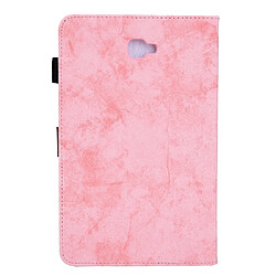 Avis Wewoo Housse Coque Etui à rabat horizontal en cuir de style affaires pour Galaxy Tab A 10.1 2016 / T580avec support et fente cartecadre photo et fonction sommeil / réveil rose