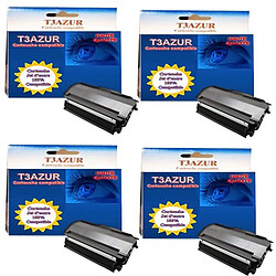 T3Azur 4 Toners Lexmark X264H / X264dn / X264H11G - Compatible - 9 000 pages