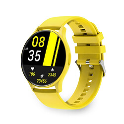 Montre intelligente Ksix Core - Écran AMOLED 1.43 ? - Autonomie de 5 jours - Modes Sports et Santé, Appels, Assistants vocaux - Submersible - Couleur Jaune pas cher