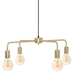 Atmosphera, Createur D'Interieur Suspension en métal Teve Doré D.69 cm - Atmosphera 