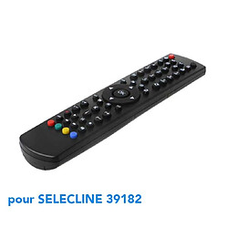 Télécommande TV de remplacement Vestel pour SELECLINE 39182