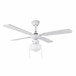 Ventilateur de Plafond avec Lumière Orbegozo CL04105B Blanc 50 W Ø 105 cm