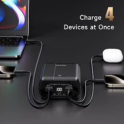 SANAG Batterie Externe 100W, [2024 M À Niveau] 26800Mah Chargeur Portable Charge Rapide Usb C In&Out Ordinateur Portable Power Bank Pour Macbook Dell Iphone 15/14/13/12 Galaxy Steam Deck Ipad pas cher