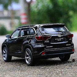 Avis Universal 1: 32 Toyota Highlander SUV modèle en alliage (noir)