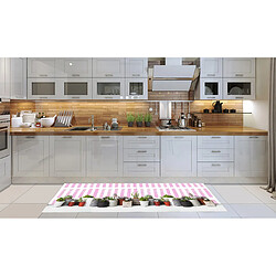 Alter Chemin de cuisine, 100% Made in Italy, Tapis résistant aux taches avec impression numérique, Tapis antidérapant et lavable, Modèle Cactus - Brigida, cm 180x52