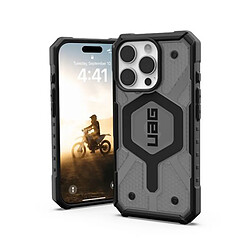 UAG Coque pour iPhone 16 Pro MagSafe Renforcée Antimicrobienne Série Pathfinder Gris pas cher