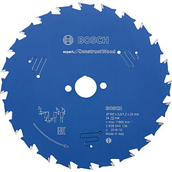 Lame de scie circulaire.Expert CW 160x2,0x20mm Z24 W+DBosch