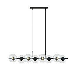 EPIKASA Suspension Rory, Noir, Acier, 115x110x29 cm