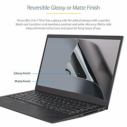 Avis StarTech 13.3`` Laptop Privacy Screen, Anti-Glare Privacy Filter for Widescreen (16:9) Displays, Laptop Monitor Screen Protector with 51% Blue Light Reduction - Reversible Matte/Glossy Sides (133L-PRIVACY-SCREEN) - Blickschutzfilter für Notebook