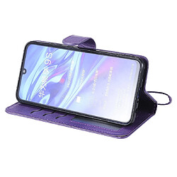 Acheter Wewoo Housse Coque Pour Huawei Honor 10i Étui de protection à rabat horizontal de couleur unie avec support et fentes cartes et portefeuille et cadre photo et lanière violet