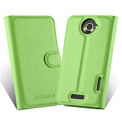 Avis Cadorabo Coque HTC ONE X / X+ Etui en Vert