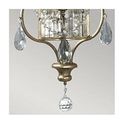 Acheter Elstead Lighting Applique murale Gianna Verre miroir,verre,cristal Argent doré