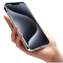 Avis Htdmobiles Coque pour Apple iPhone 15 Pro - housse etui silicone gel fine 360 integrale (avant et arriere) + verre trempe - TRANSPARENT